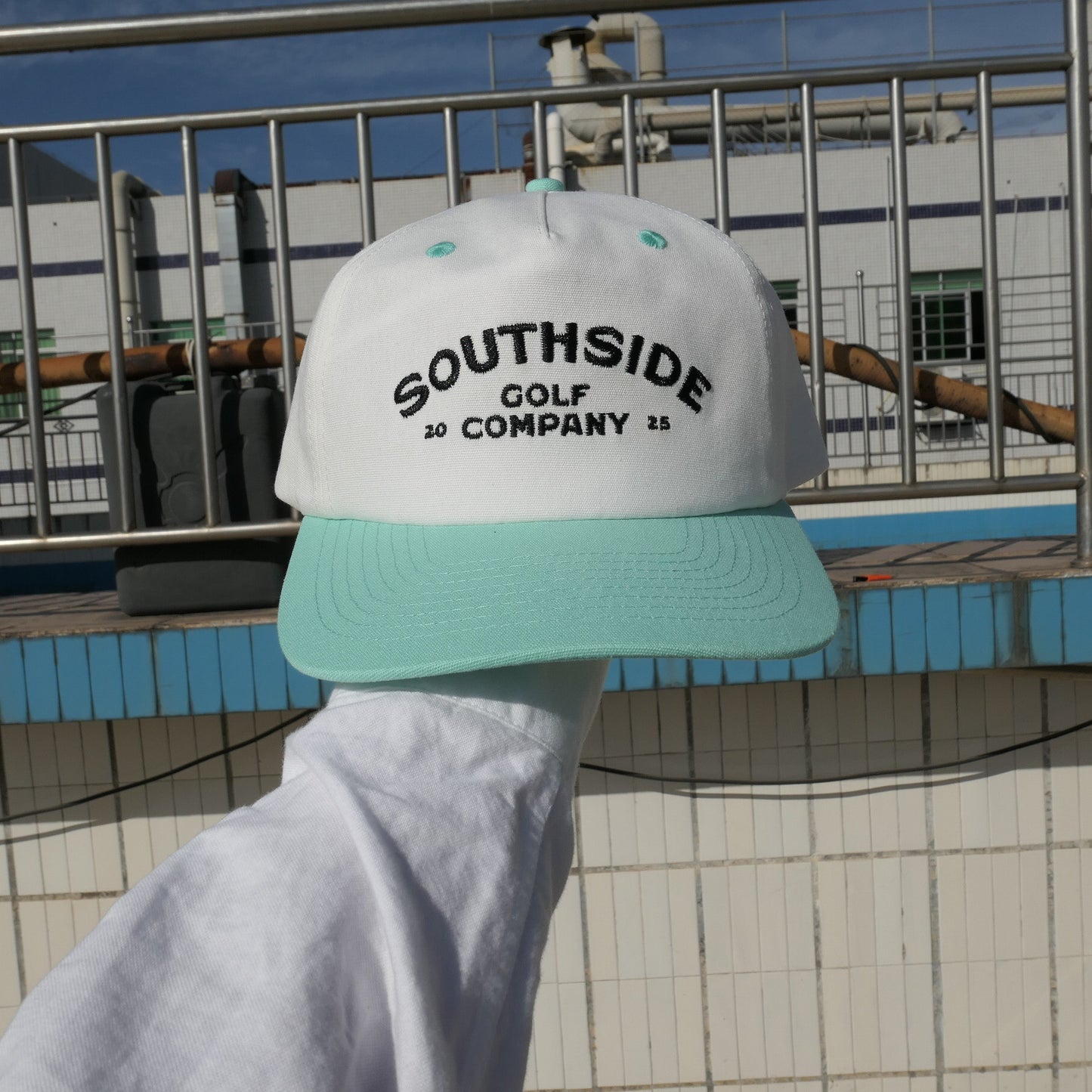 Flat Brim Golf Snapback Hat