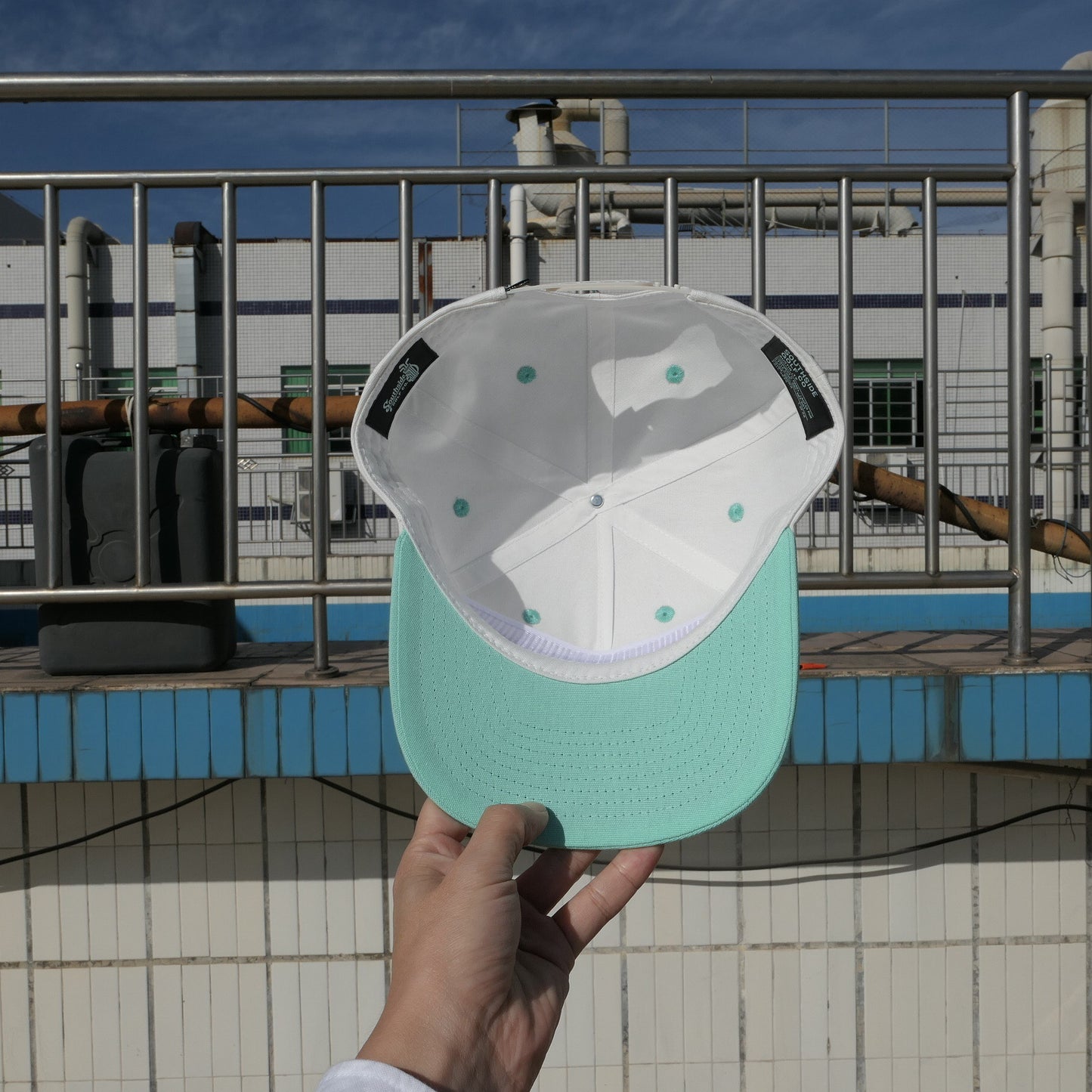 Flat Brim Golf Snapback Hat