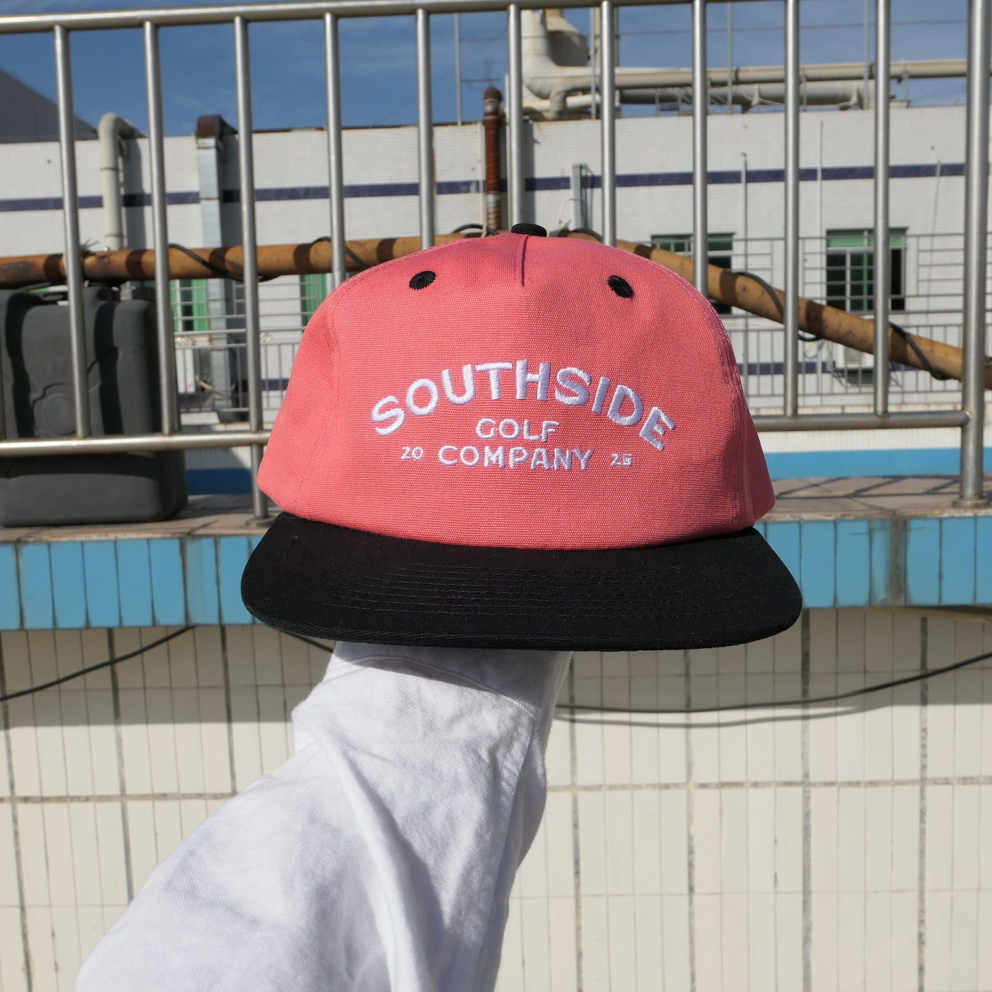 Flat Brim Golf Snapback Hat