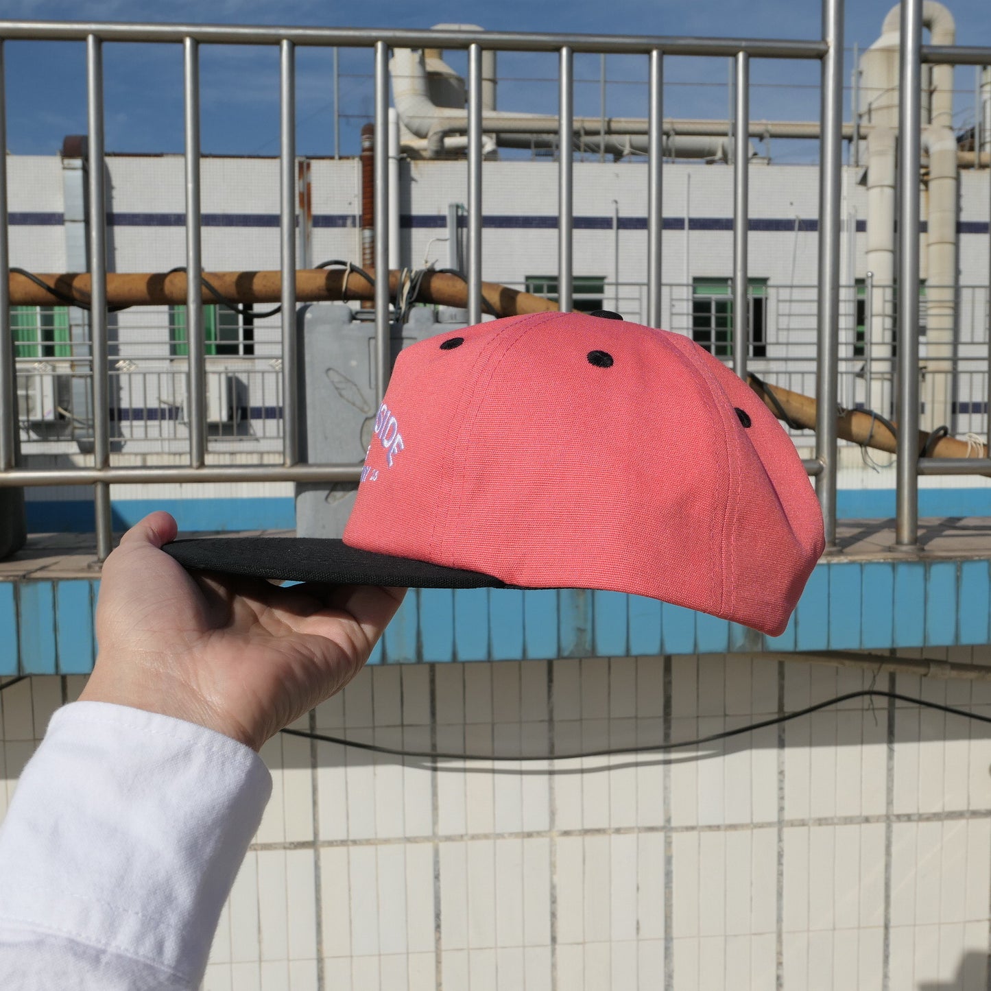 Flat Brim Golf Snapback Hat