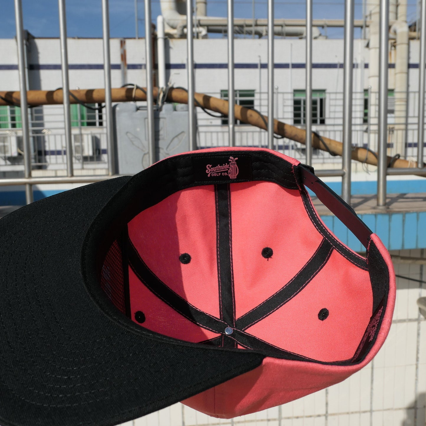 Flat Brim Golf Snapback Hat