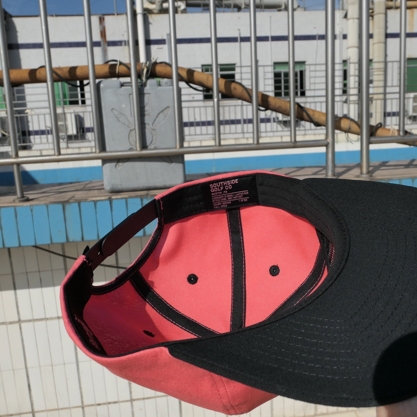 Flat Brim Golf Snapback Hat