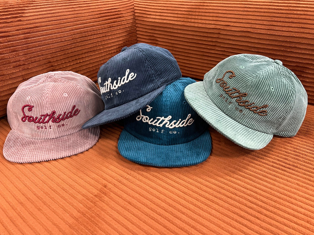 Southside Script Corduroy Cap
