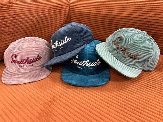 Southside Script Corduroy Cap