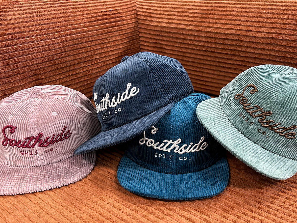 Southside Script Corduroy Cap