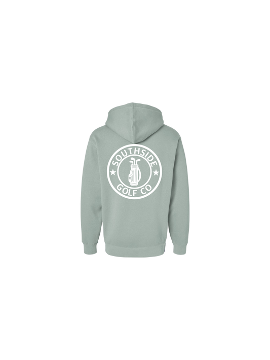 Southside Golf Co heavyweight hoodie First Edition with large back logo