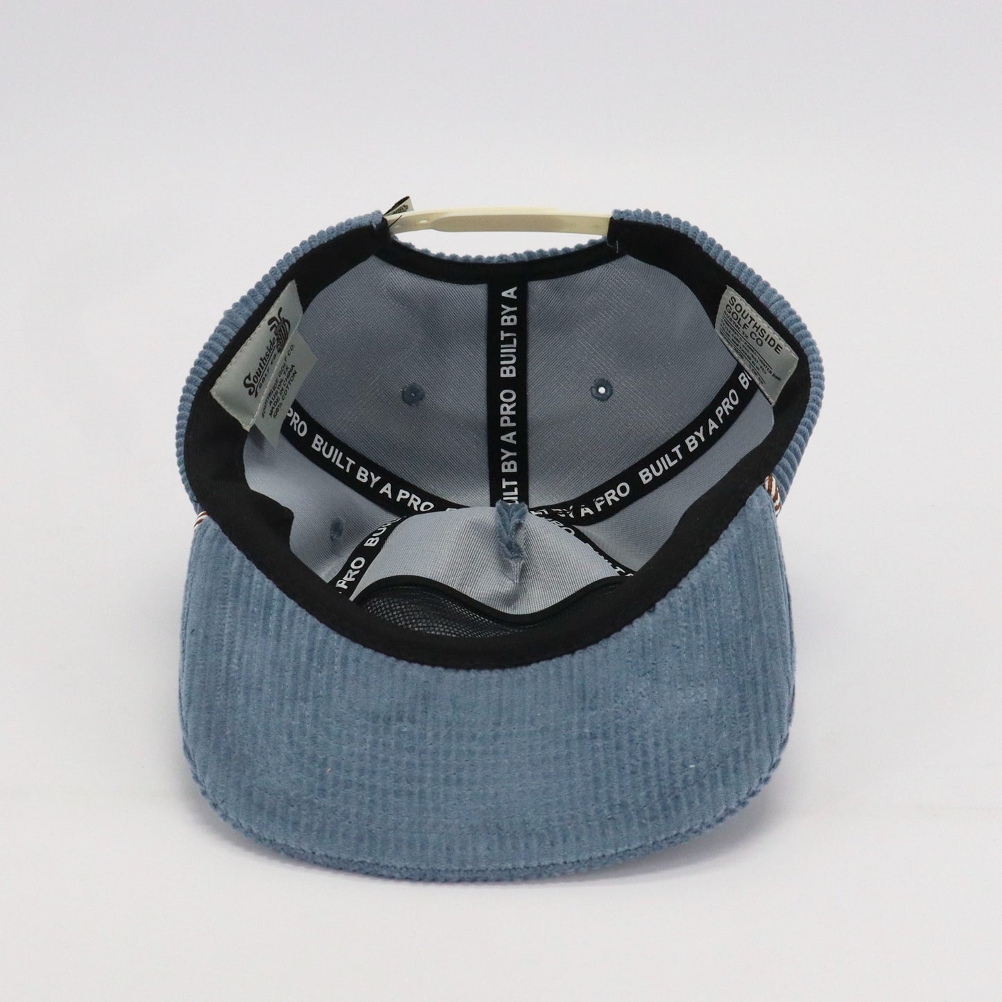 Southside Golf Co hat interior label premium golf hat details