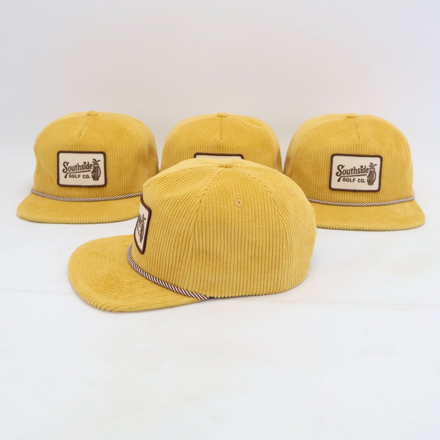 Golden Hour Corduroy Golf Hat — No. 001C