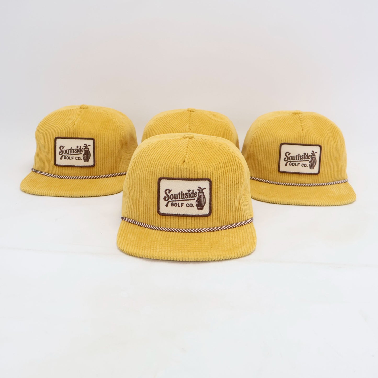 Golden Hour Corduroy Golf Hat — No. 001C