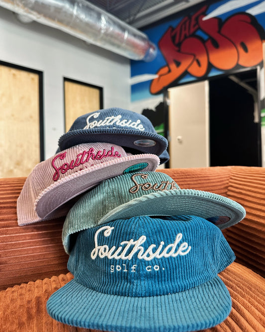 Southside Script Corduroy Cap